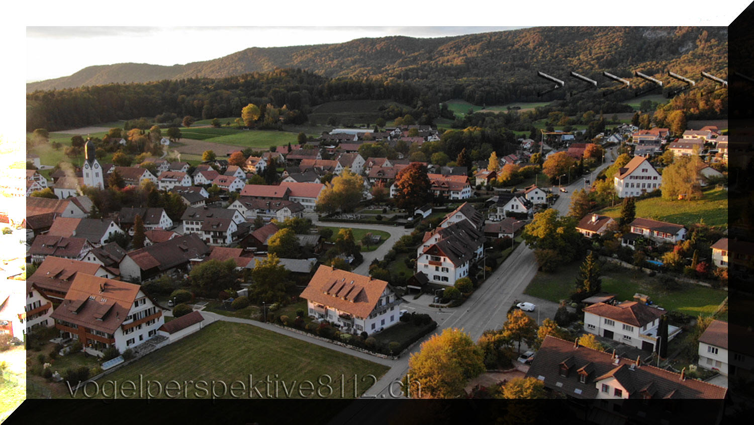 otelfingen gegen Westen aus 100 m